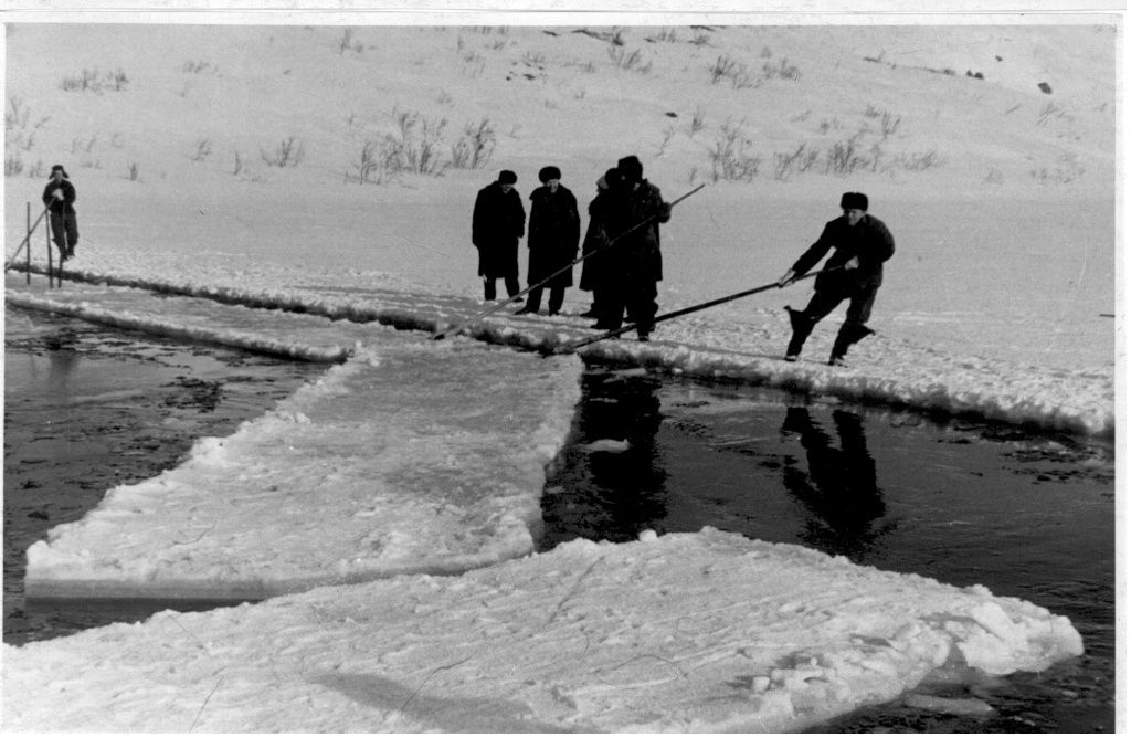 1950-е. Заготовка льда. Продолжение