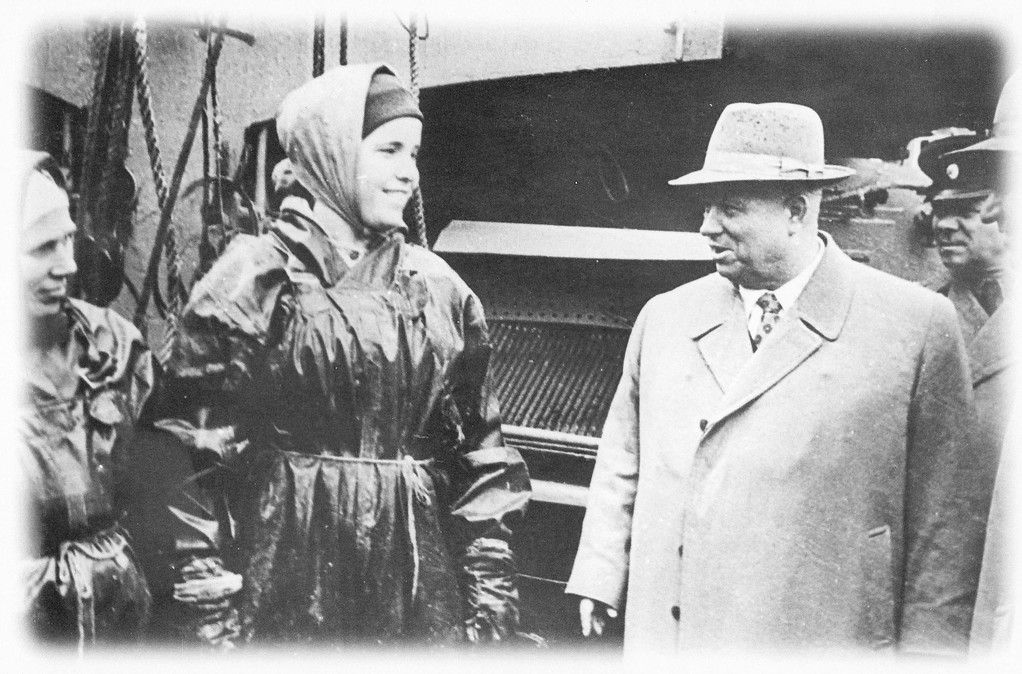 1962 г. Июль. Визит Н. С. Хрущёва в порт