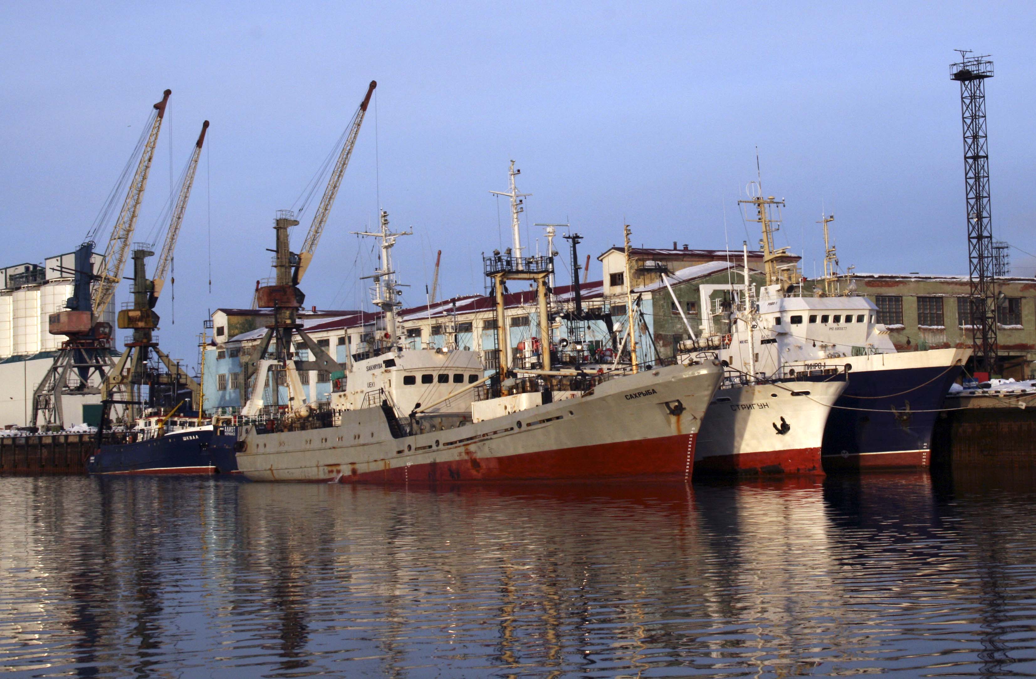 В эфире новый выпуск рубрики - Murmansk Sea Fish Port