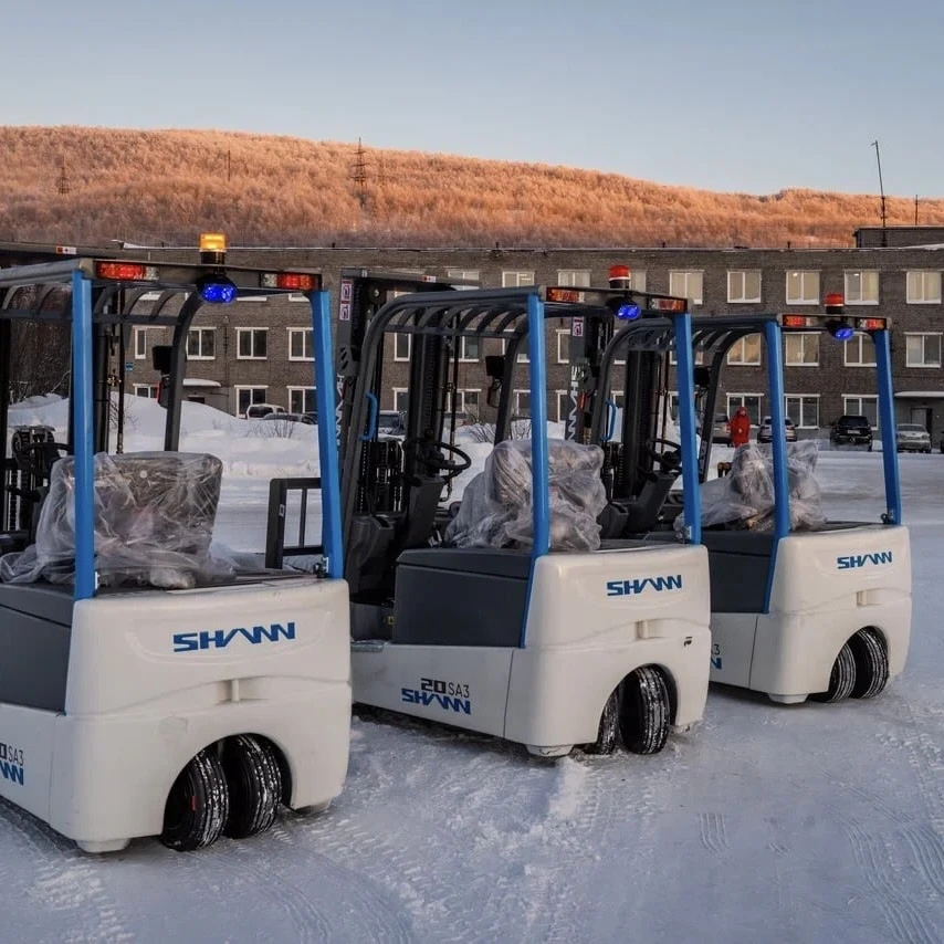  Мурманский морской рыбный порт вновь пополнил парка специализированной техники