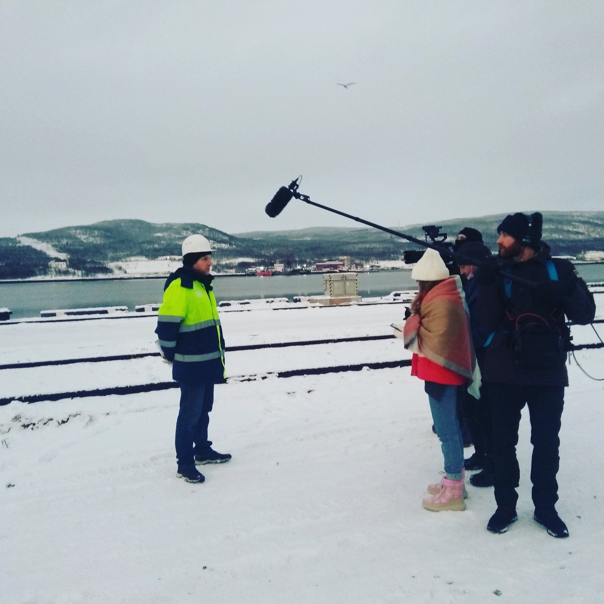 Рыбный порт стал съёмочной площадкой для телеканала Russia Today